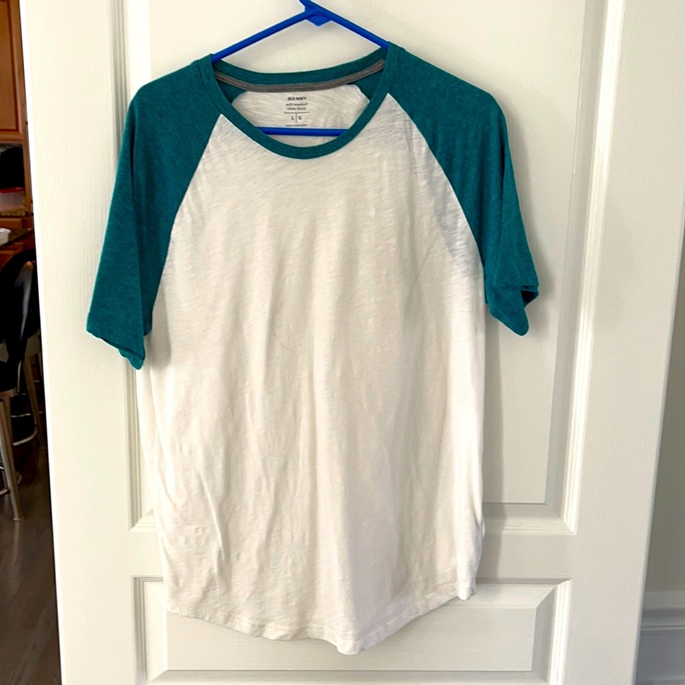 Mens shirt sleeve old navy multi color tee